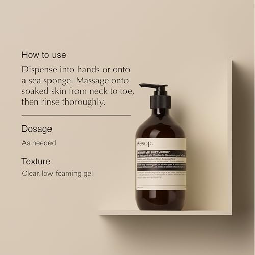 Aesop Reverence Aromatique Hand Wash & Geranium Leaf Body Cleanser Non-Drying Hand & Body Set 16.9 Oz Each