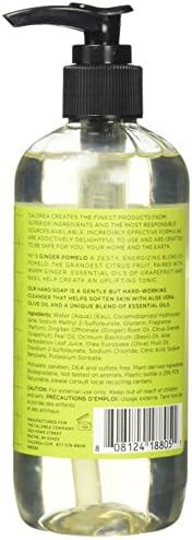 Caldrea Hand Soap Liquid, Ginger Pomelo, 11-Ounce Bottles (Pack of 6)