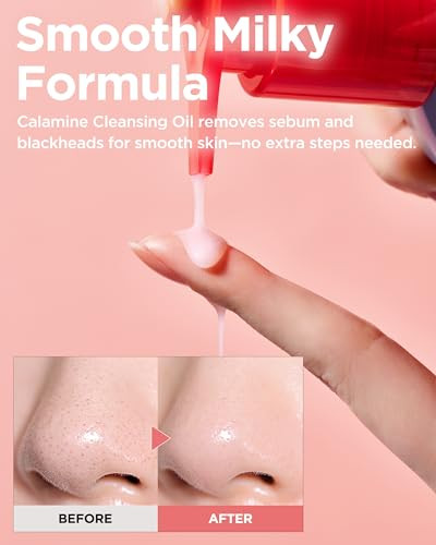 TOCOBO Calamine Pore Control Cleansing Oil 200ml / 6.76 fl oz Blackheads, Make-up Cleansing, Pore Care, Deep Cleansing, mothers day