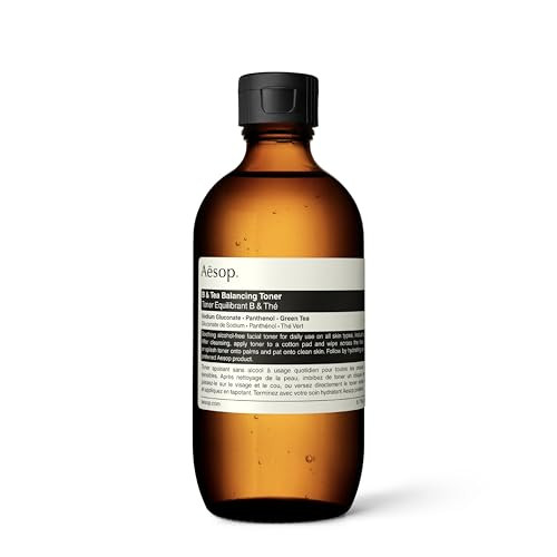 Aesop B & Tea Balancing Toner with B5 Refines Pores, Balances, and Prepares Skin Gentle, Alcohol- Blend 6.7 oz