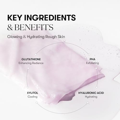 VT COSMETICS Luminous Skin Pack (100 Sheets), Quick & Easy Makeup Booster, Instant Cooling & Hydrating, Glowing with Glutathione, Gently Exfoliating, Korean Skincare