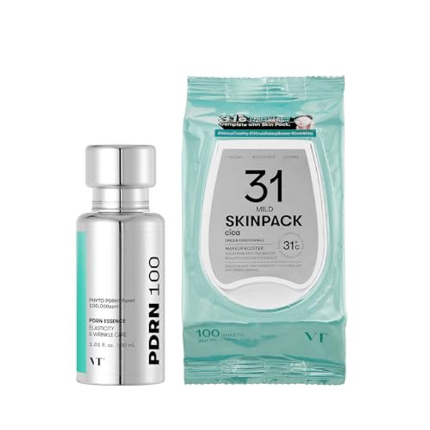 VT COSMETICS Bundle PDRN 100 Essence & Mild Skin Pack