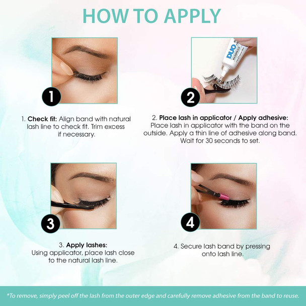 Ardell Natural False Eyelashes 101 Demi Black - Soft & Lightweight, Eye-Lifting Effect, Reusable Strip Lashes for Everyday Wear, 6 Pairs