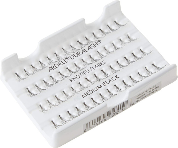 Ardell Duralash Flares, Medium Black, 56 Lashes (Pack of 2)