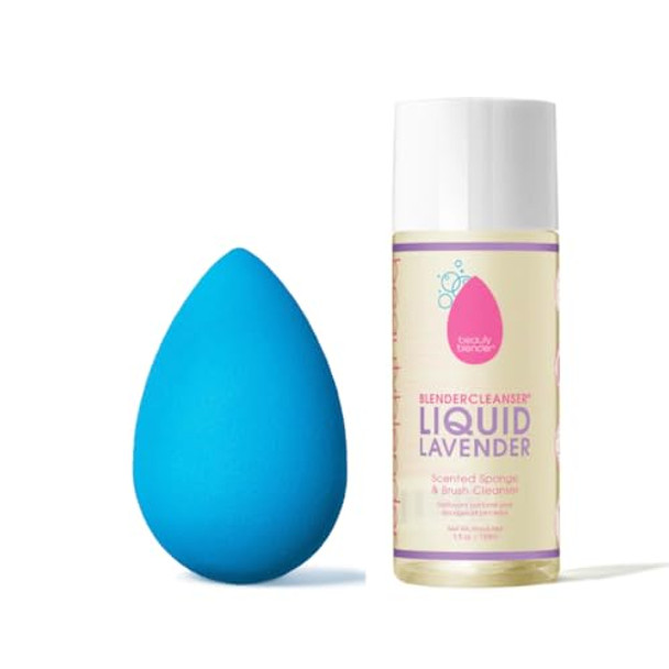 Topaz Beauty Blender Makeup Sponge & Liquid Blendercleanser Sponge & Brush Cleanser, 5 oz