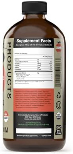 Complete Natural Products Kidney Complete - 16Oz Glass Bottle, Kidney Cleanse