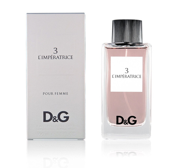Dolce and Gabbana D & G No 3 Limperatrice EDT Perfume 100ml Pour Femme