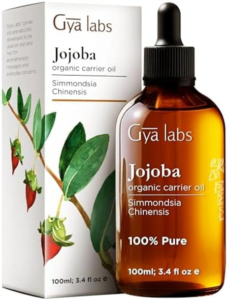 Gya Labs Vetiver Essential Oil For Skin (10Ml) & Jojoba Oil For Hair (100Ml) Set - 100% Natural Aromatherapy Grade Essential Oils Set - Gya Labs Gya Labs Vetiver Essential Oil For Skin (10Ml) & Jojoba Oil For Hair (100Ml) Set - 100% Natural Aromatherapy Grade Essential Oils Set - Gya Labs