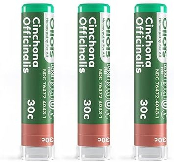 Ollois Cinchona Officinalis 30C Organic, Lactose-, Vegan, Homeopathic Medicine, 80 Pellets (Pack Of 3) Ollois Cinchona Officinalis 30C Organic, Lactose-, Vegan, Homeopathic Medicine, 80 Pellets (Pack Of 3)