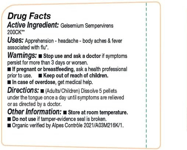 Ollois Gelsemium Sempervirens 200Ck Organic, Lactose-, Kosher Homeopathic Medicine, 80 Pellets (Pack Of 3) Ollois Gelsemium Sempervirens 200Ck Organic, Lactose-, Kosher Homeopathic Medicine, 80 Pellets (Pack Of 3)