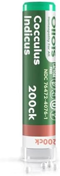 Ollois Cocculus Indicus 200Ck Organic, Lactose-, Vegan, Homeopathic Medicine, 80 Pellets (Pack Of 1) Ollois Cocculus Indicus 200Ck Organic, Lactose-, Vegan, Homeopathic Medicine, 80 Pellets (Pack Of 1)