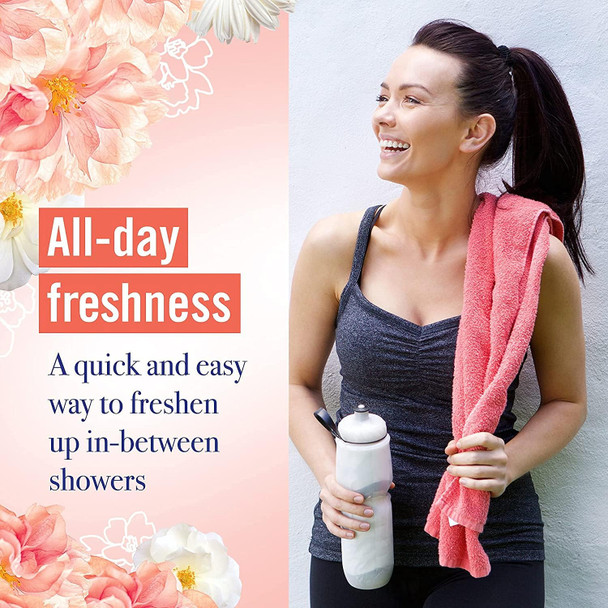 Vagisil Feminine Dry Wash Deodorant Spray For Women, Gynecologist Tested, On The Go Hygiene, 2 Scent Bundle - Peach Blossom, Odor Block (2.6 Oz Each) Vagisil Feminine Dry Wash Deodorant Spray For Women, Gynecologist Tested, On The Go Hygiene, 2 Scent Bundle - Peach Blossom, Odor Block (2.6 Oz Each)