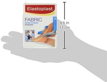 Elastoplast Fabric Dressing Length Plasters 10S