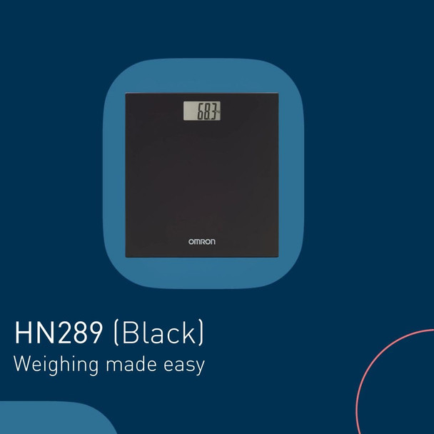 Omron Pèse-Personne Numérique Hn289 Noir