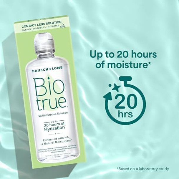Biotrue Contact Lens Solution, Multi-Purpose Solution For Soft Contact Lenses, 10 Fl Oz (Pack Of 2) & Efferdent Retainer Cleaning Tablets, Denture Cleanser Tablets, 126 Tablets Biotrue Contact Lens Solution, Multi-Purpose Solution For Soft Contact Lenses, 10 Fl Oz (Pack Of 2) & Efferdent Retainer Cleaning Tablets, Denture Cleanser Tablets, 126 Tablets