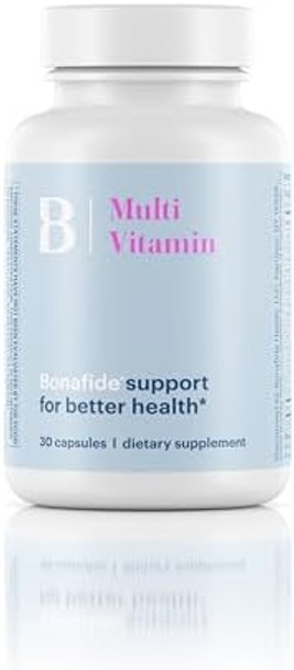 Bonafide Essentials Multi Vitamin For Better Health – Daily Multivitamin For Women – 60 Capsules (2-Month Supply)