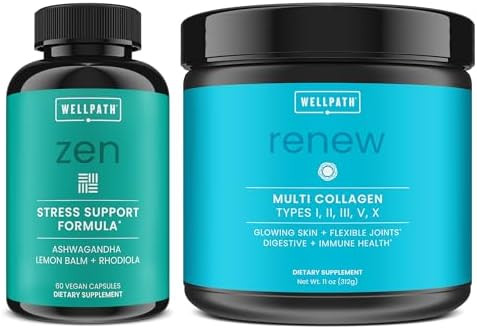 Wellpath Zen & Re Bundle – Stress Relief & Collagen Support