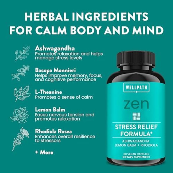 Wellpath Cleanse & Zen – Stress Relief + Detox Bundle Mood, Calm & Energy Support + Gut & Immune Wellness Vegan, Non-Gmo, 60 Ct Each Wellpath Cleanse & Zen – Stress Relief + Detox Bundle Mood, Calm & Energy Support + Gut & Immune Wellness Vegan, Non-Gmo, 60 Ct Each