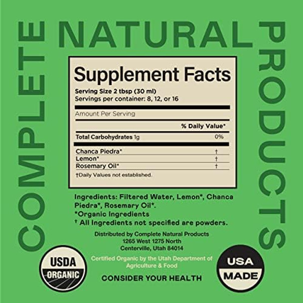 Complete Natural Products Gallbladder Complete 16Oz, Chanca Piedra 16Oz, Liver Complete 16Oz Bundle