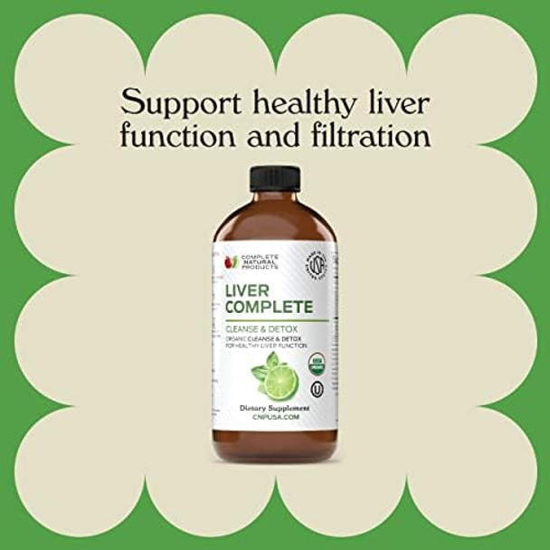 Complete Natural Products Liver Complete 16Oz & Chanca Piedra 16Oz Bundle