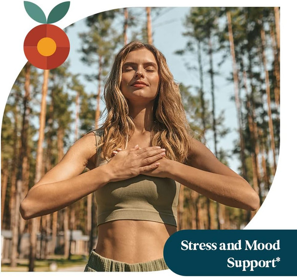 Pattern Wellness Ashwagandha Complex For Men & Women - Ksm-66 & Black Pepper Extract - Whole Body & Heart Health - Supports Stress & Mood - Non-Gmo - 60 Vegan Capsules