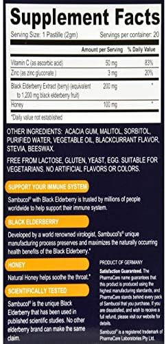 Sambucol Black Elderberry Lozenge