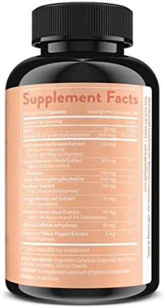 Wellpath Mind & Detox Duo – Mind Memory & Focus Capsules (60 Ct) + Liquid Chlorophyll Drops (2 Fl Oz) Cognitive Support & Natural Energy Daily Cleanse & Antioxidants Vegan, Non-Gmo
