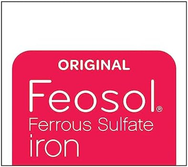 Feosol Original Ferrous Sulfate Iron Supplement , 120 Ct (Pack Of 3)