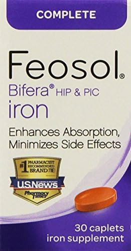 Feosol Complete With Bifera,30 Count (Pack Of 2)