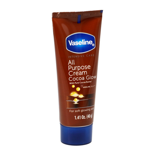 Vaseline All Purpose Cream Cocoa Glow with Pure Cocoa Butter 1.41 FL Oz