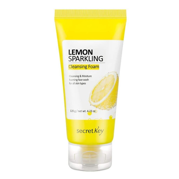 Secretkey Lemon Sparkling Cleansing Foam 120g