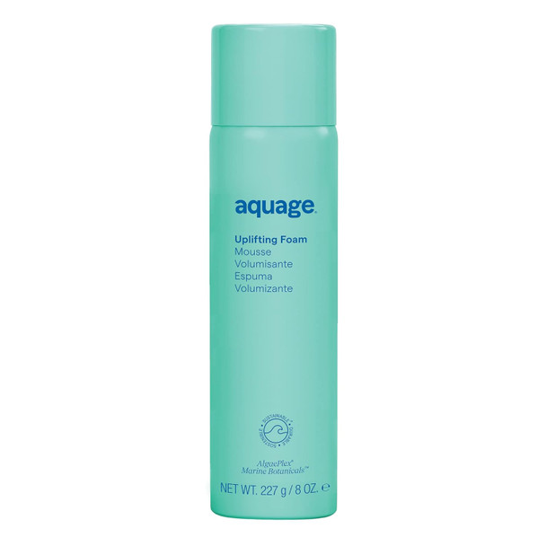 Aquage Uplifting Foam Weightless Volume Building Styling Mousse Styling Foam Can Use On Wet Or Dry Hair 8 Oz