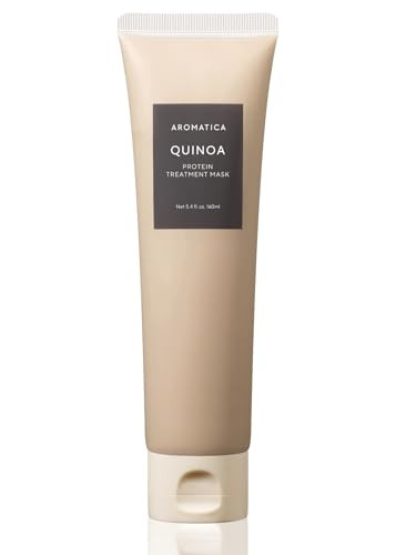 Aromatica Quinoa Protein Hair Treatment Silicone- Sulfate-/Nourishes Moisturizes And Adds Shine (5.41Oz / 160Ml)