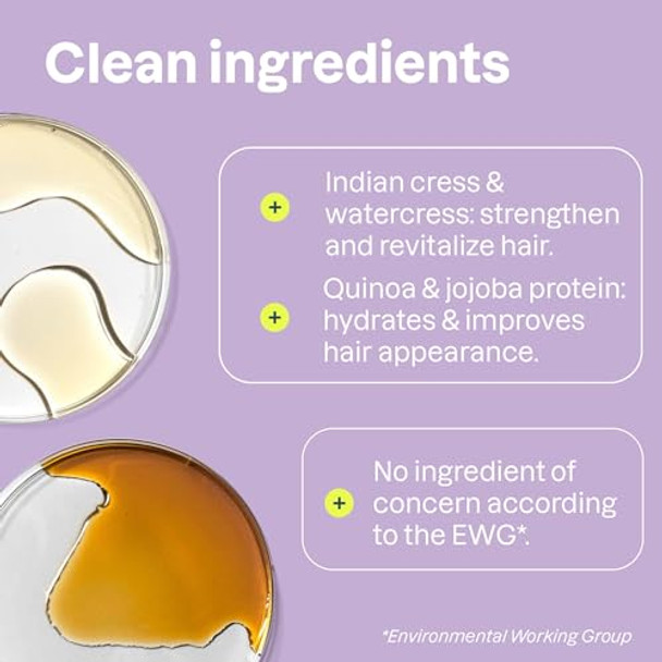 Attitude Moisture Rich Hair Shampoo Ewg Verified For Dry And Damaged Hair Naturally Derived Ingredients Vegan And Plant Based Quinoa And Jojoba 32 Fl Oz