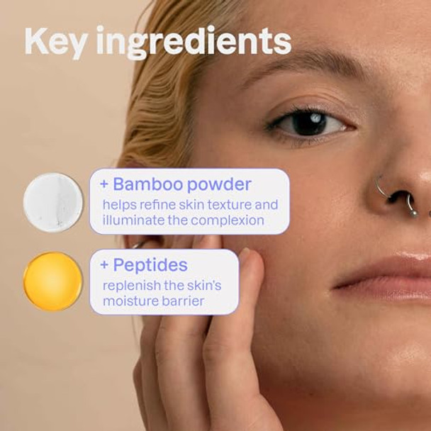 Attitude Oceanly Face Scrub Stick Ewg Verified Plastic- Plant And Mineral-Based Ingredients Vegan And Cruelty- Beauty Products Phyto Cleanse Unscented 1 Ounce