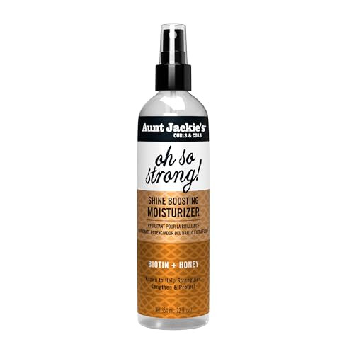 Aunt Jackie'S Award-Winning Braid + Twist Collection Oh So Strong Shine Boosting Moisturizer 12 Fl Oz
