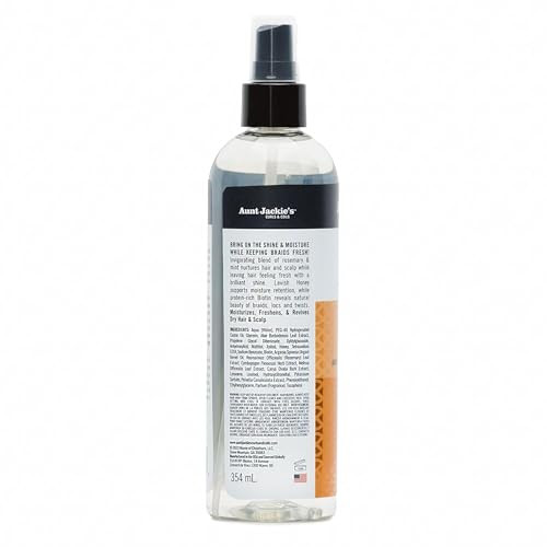 Aunt Jackie'S Award-Winning Braid + Twist Collection Oh So Strong Shine Boosting Moisturizer 12 Fl Oz