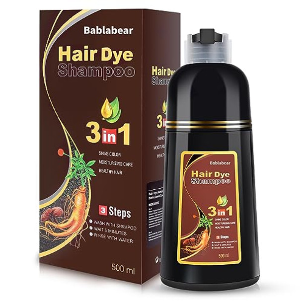 Bablabear Chestnut Brown Hair Dye+Batana Oil
