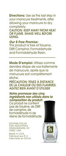 Barielle Top Coat With Vitamin E .45 Ounce (2-Pack)