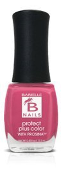 Barielle Protect Plus Color Nail Polish - London High Tea A Creamy Bright Pink Nail Color With Prosina .45 Ounces