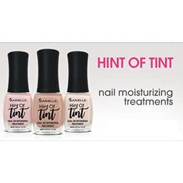 Barielle Hint Of Tint Nail Moisturizing Treatment With Prosina - Tan .45 Ounce (2-Pack)