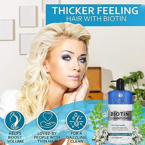 Bellisso Biotin Conditioner And Biotin Hair Thickening Serum