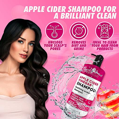 Bellisso Apple Cider Vinegar Shampoo And Apple Cider Vinegar Conditioner