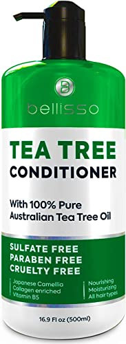Bellisso Tea Tree Oil Conditioner And Tea Tree Oil Shampoo And Tea Tree Oil Hair Mask