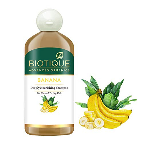 Biotique Banana Deeply Nourishing Hair Shampoo For Normal To Dry Hair 300Ml