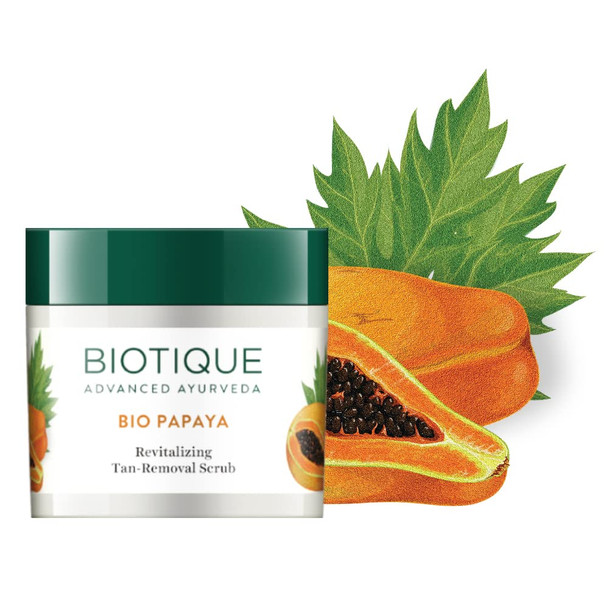 Biotique Bio Papaya Revitalizing Tan- Removal Scrub 75Gm/ 2.65 Fl.Oz