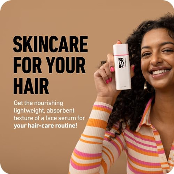 Boldify Leave In Conditioner And Heat Protectant - Hair Serum For Blow Dry And Styling Nourishing Leave In Serum For Women & Men - Lightweight Thermal Protection To 450F With Biotin Boldify Leave In Conditioner And Heat Protectant - Hair Serum For Blow Dry And Styling Nourishing Leave In Serum For Women & Men - Lightweight Thermal Protection To 450F With Biotin