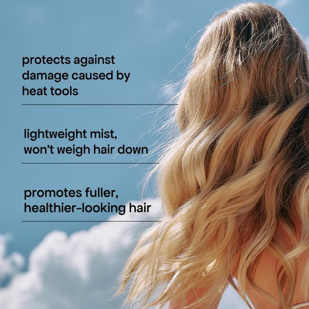 Bondiboost Heat Protectant Spray [4.23 Fl Oz] Heat Protection Spray For Hair Styling + Lightweight Mist To Prevent Heat Damage For Hair & Improve Split Ends Sulfate/Paraben  For Women & Men