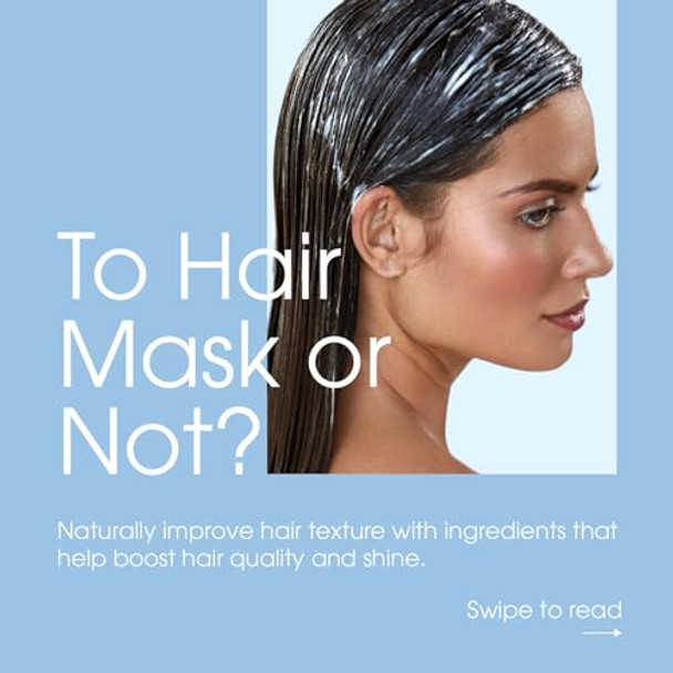 Giovanni Biotin & Collagen Hair Mask - Deeply Conditions Detangles Helps Rebond Split Ends For All Hair Types Moisturizing Helps Create Shine & Manageability Cruelty- Salon-Quality - 10 Oz