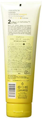Giovanni 2Chic Hair Shampoo With Ultra Revive Pineapple And Ginger Collection 8.5 Oz 8.5 Ounces